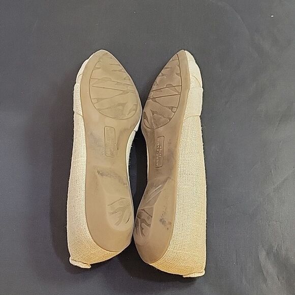 ANNE KLEIN POINTED TOE CRISSCROSS DOUBLE STRAP SLIP-ON WOMEN"S FLAT SHOE - Picture 11 of 16